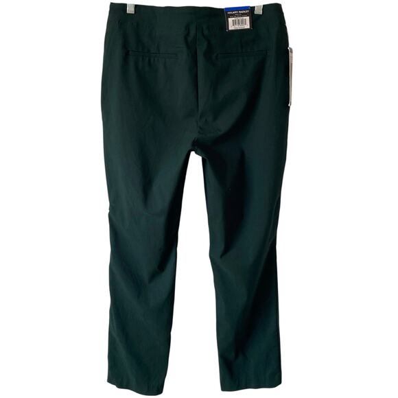 NEW HILARY RADLEY Built in Tummy Control Panel Ankle Pants Size Large Green - Picture 4 of 5